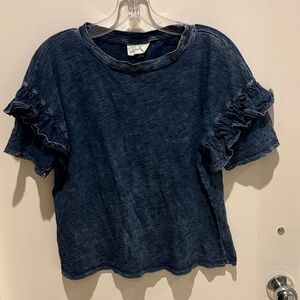Universal Thread distressed denim teeshirt